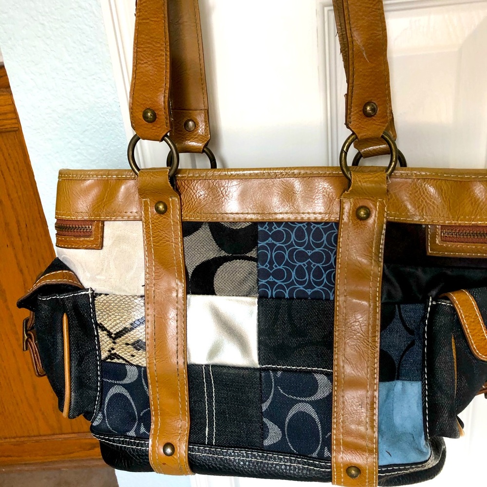 Patchwork Coach Purse